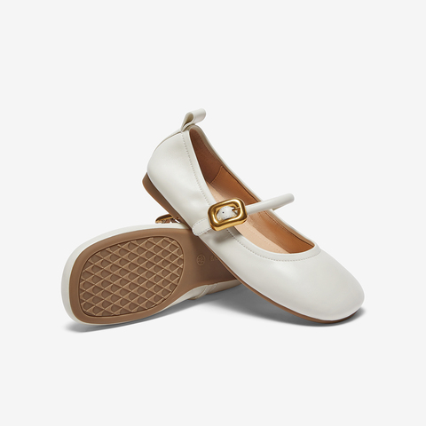 百思图2023秋季新款商场同款时髦法式玛丽珍鞋方跟女单鞋PA228CQ3