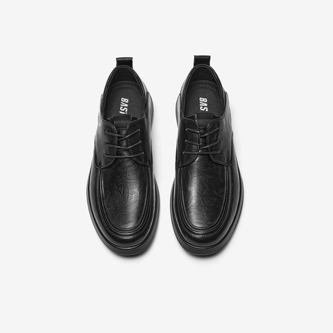 百思图2023秋季新款商场同款时尚正装厚底男休闲皮鞋98H28CM3