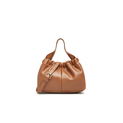 百思图2023冬季新款时髦休闲通勤云朵手提包单肩斜挎包女X3263DX3