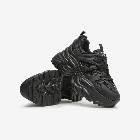 百思图2023秋季新款商场同款时尚休闲老爹鞋厚底女休闲鞋ZRUR8CM3