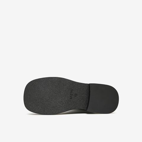 百思图2023冬季新款时髦简约街头骑士靴粗跟圆头女长靴MD236DG3