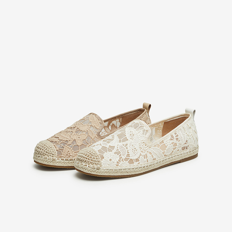 百思图2024夏季新款时尚复古休闲渔夫鞋乐福鞋平跟女单鞋BB958BA4