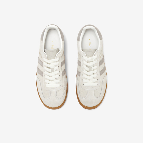 百思图2024夏季新款时尚复古运动德训鞋平跟女休闲鞋I7128BM4