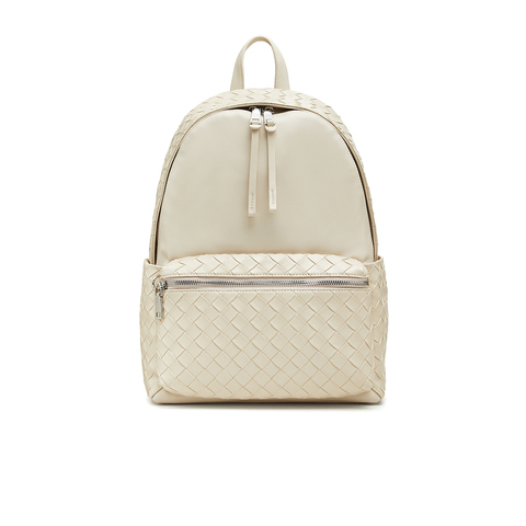 百思图2024秋季新款商场同款时尚休闲运动双肩背包女X3474CX4