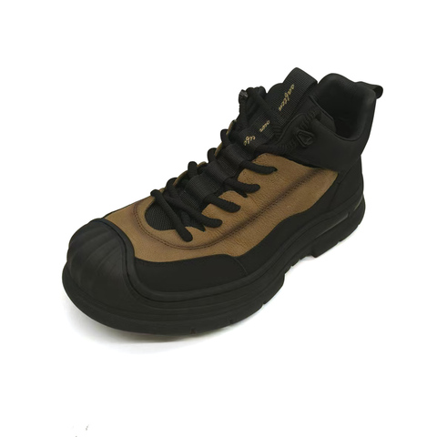 百思图2024冬季新款商场同款户外运动工装靴厚底男低靴80160DD4