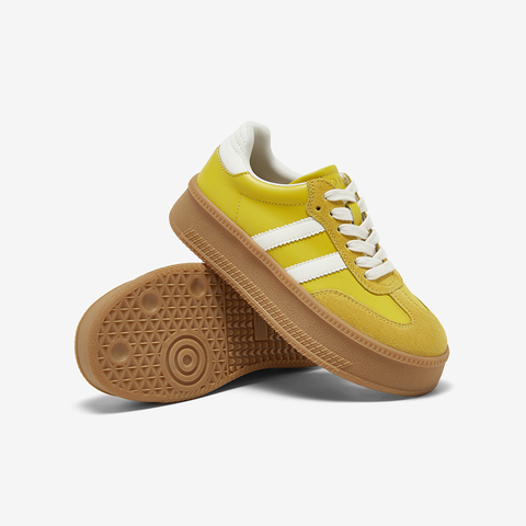 百思图2024春季新款商场同款时尚运动板鞋厚底女休闲鞋ID876AM4