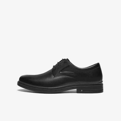 百思图2025春季新款商场同款商务通勤粗跟男正装皮鞋22081AM5