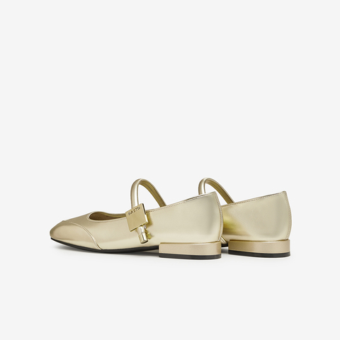 百思图2025春季新款商场同款时尚法式玛丽珍鞋粗跟女单鞋M3173AQ5