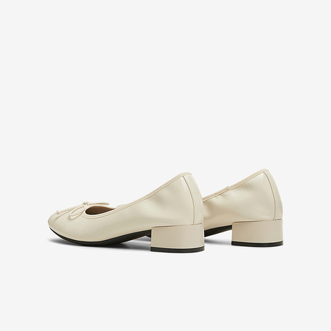 百思图2025春季新款商场同款简约通勤粗跟浅口女单鞋A5161AQ5