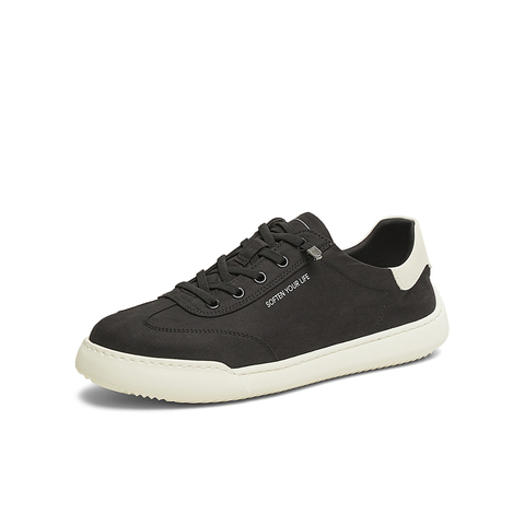 百思图2025春季新款商场同款简约运动布鞋平跟男休闲鞋W9660AM5