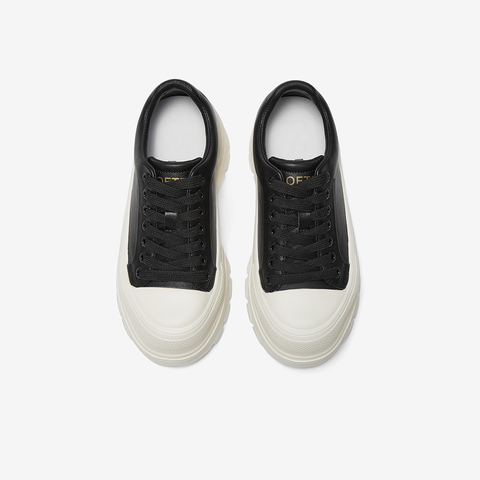 百思图2025春季新款商场同款时髦运动板鞋厚底女休闲鞋BG356AM5