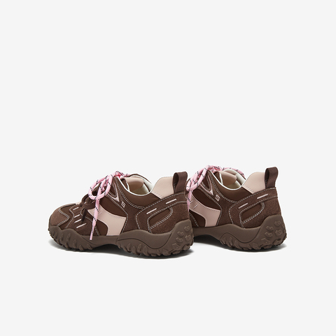 百思图2025春季新款商场同款时髦户外德训鞋厚底女休闲鞋A2070AM5