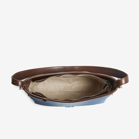 百思图2025春季新款商场同款简约大容量托特包单肩包女X3654AX5