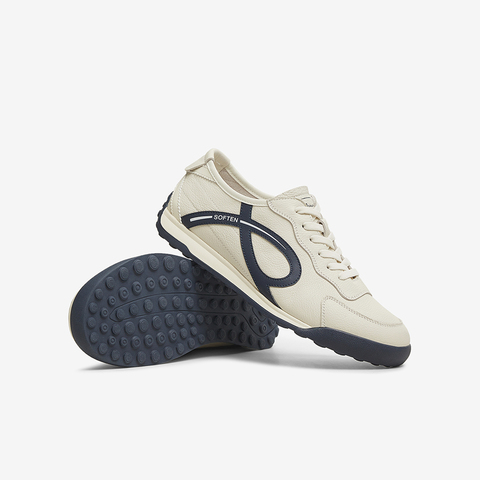 百思图2025春季新款商场同款户外运动德训鞋平跟男休闲鞋81562AM5