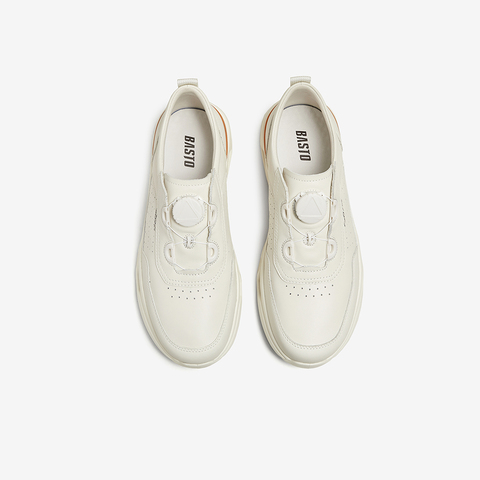 百思图2025春季新款商场同款潮流户外运动厚底男休闲鞋EJU37AM5