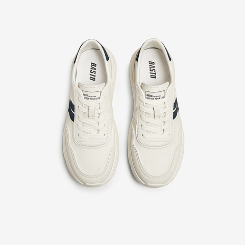 百思图2025春季新款商场同款户外运动厚底男休闲鞋3C556AM5