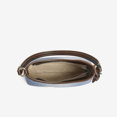 百思图2025春季新款商场同款时髦通勤腋下包单肩斜挎包女X3655AX5