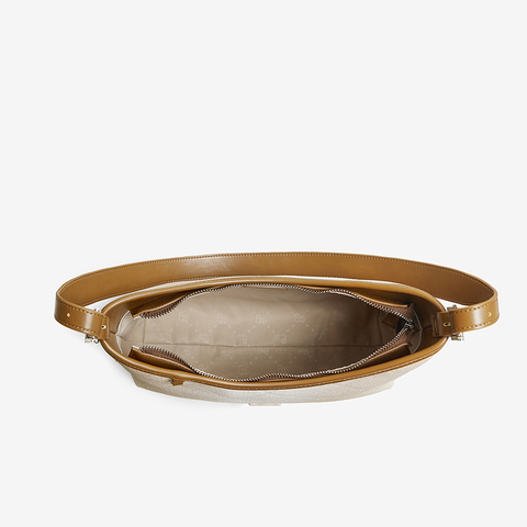 百思图2025春季新款商场同款简约大容量托特包单肩包女X3654AX5