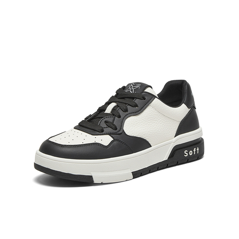 百思图2025春季新款商场同款时尚街头运动板鞋女休闲鞋URJ01AM5