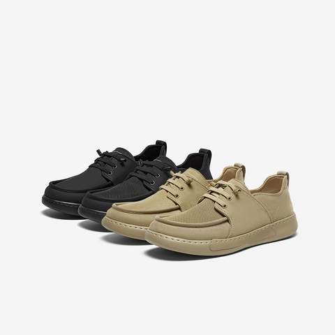 百思图2025夏季新款商场同款简约休闲布鞋厚底男休闲鞋K8807BM5