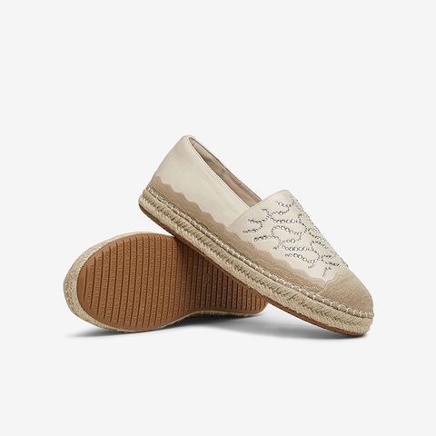 百思图2025春季新款时髦复古一脚蹬渔夫鞋平跟女单鞋A0251AA5