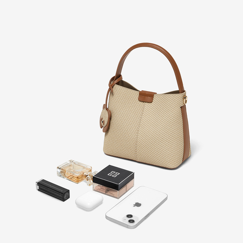 百思图2025夏季新款商场同款时尚潮流手提包单肩斜挎包女X3684BX5