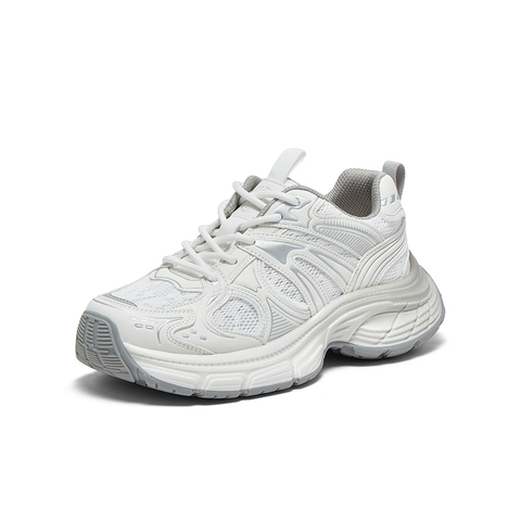 百思图2025夏季新款商场同款时尚潮流老爹鞋增高女休闲鞋D5291BM5