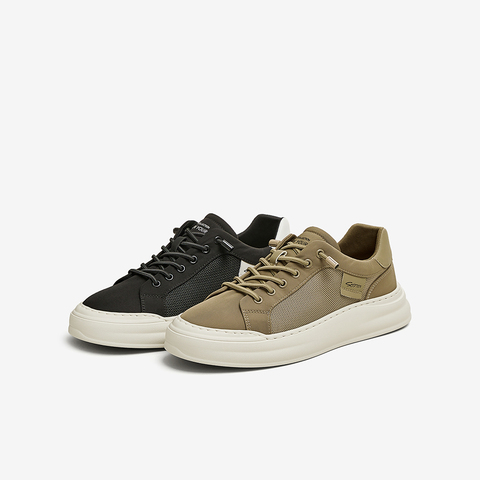 百思图2025夏季新款简约户外运动厚底圆头男休闲鞋S1290BM5