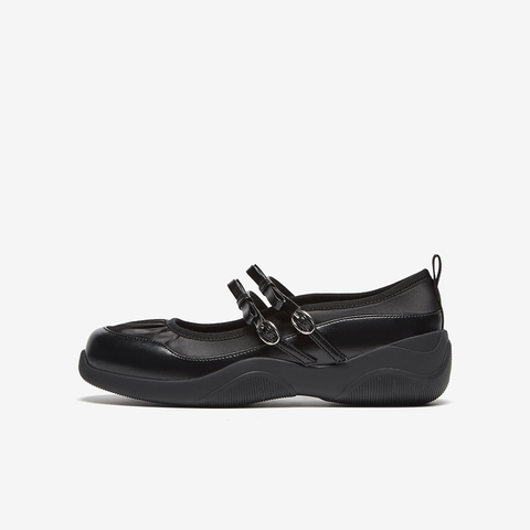 百思图2025春季新款商场同款时尚休闲玛丽珍鞋厚底女单鞋UHA01AQ5