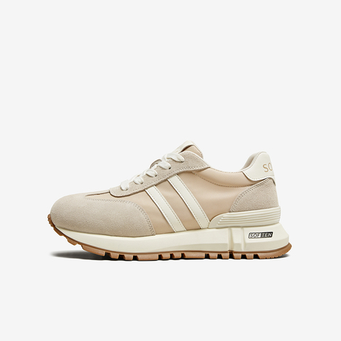 百思图2025夏季新款商场同款时尚复古阿甘鞋厚底女休闲鞋D3027BM5