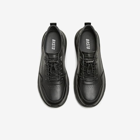 百思图2025夏季新款商场同款户外运动厚底男休闲鞋W9738BM5