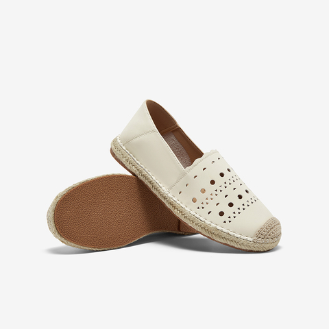 百思图2025夏季新款时尚简约复古休闲渔夫鞋平跟女单鞋B0080BA5