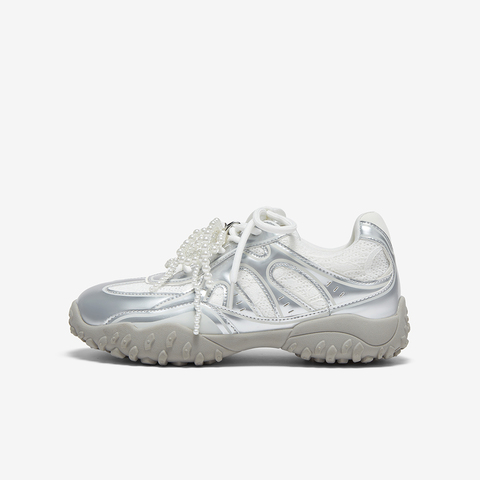 百思图2025夏季新款时尚街头复古运动德训鞋厚底女休闲鞋A2077BM5