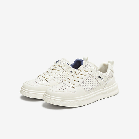 百思图2025夏季新款时尚户外运动板鞋厚底圆头男休闲鞋E3091BM5