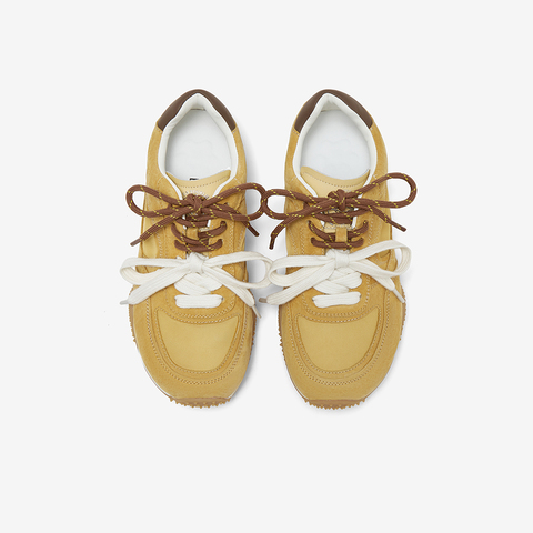 百思图2025夏季新款简约户外运动厚底圆头女休闲鞋E5517BM5