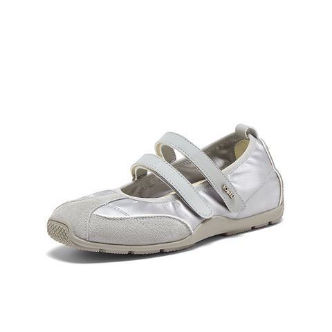 百思图2025夏季新款时尚复古户外休闲芭蕾舞鞋平跟女单鞋A9003BQ5