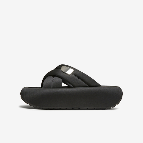 百思图2025夏季新款商场同款时尚简约休闲拖厚底女拖鞋E8820BT5