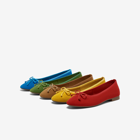 百思图2025秋季新款单鞋简约时尚蝴蝶结浅口通勤女鞋B1833CQ5