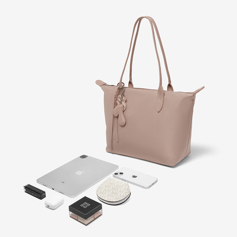 百思图2025夏季新款商场同款简约时尚托特包单肩包女RX371BX5