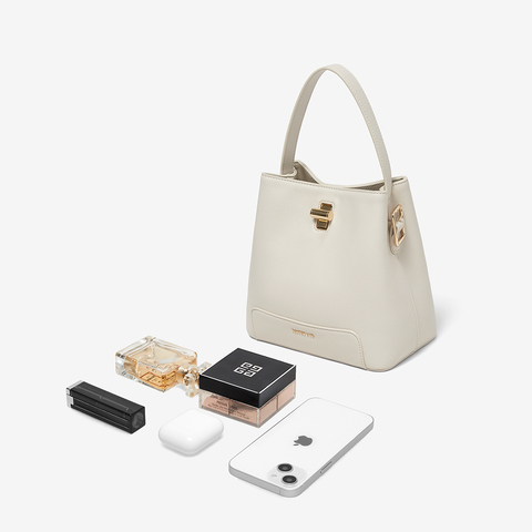 百思图2025夏季新款商场同款简约通勤手提包单肩斜挎包女RX356BX5