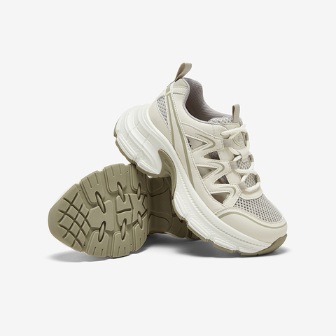 百思图2025夏季新款时尚厚底增高运动老爹鞋潮流女休闲鞋D5809BM5