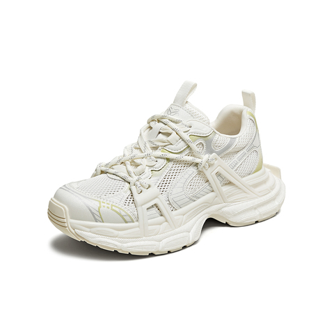 百思图2025夏季新款时尚街头运动老爹鞋厚底增高女休闲鞋B1111BM5