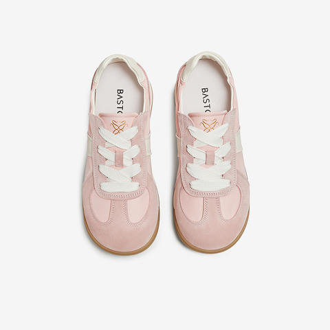 百思图2025秋季新款商场同款时尚复古德训鞋厚底女休闲鞋D3165CM5