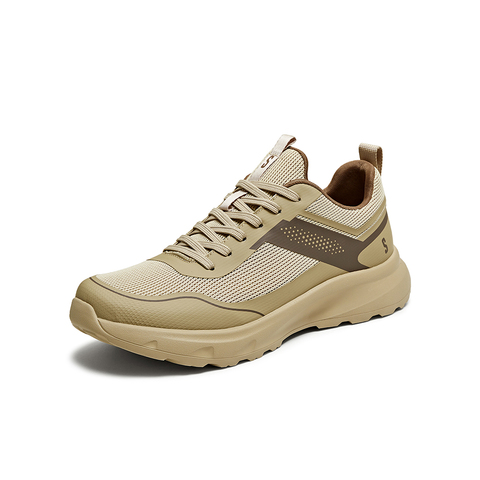 百思图2025夏季新款时尚简约户外运动厚底圆头男休闲鞋D6753BM5