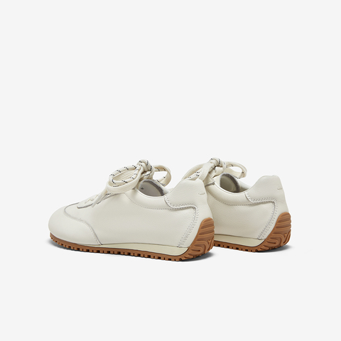 百思图2025秋季新款商场同款简约复古德训鞋女休闲鞋I5755CM5