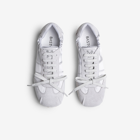 百思图2025秋季新款德训鞋时尚街头潮流运动女休闲鞋D3223CM5