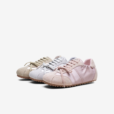 百思图2025秋季新款德训鞋时尚街头潮流运动女休闲鞋D3223CM5