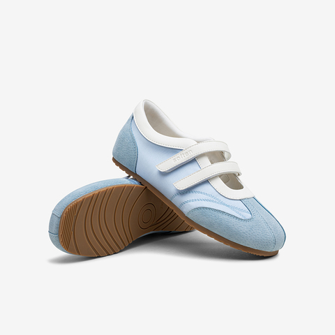 百思图2025秋季新款芭蕾舞鞋时尚运动休闲平跟女单鞋A1942CQ5