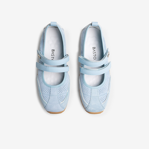 百思图2025秋季新款芭蕾玛丽珍时尚休闲浅口女单鞋D3222CQ5