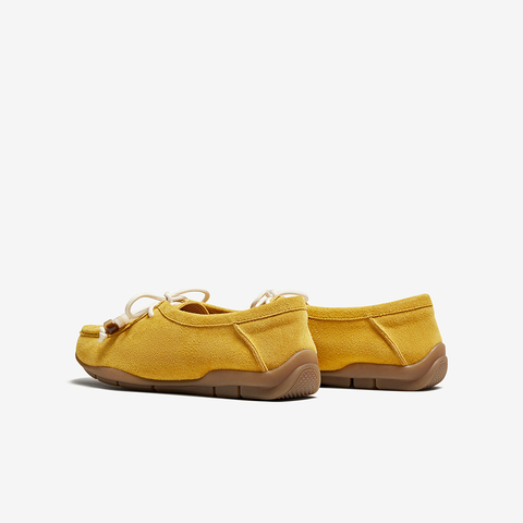 百思图2025秋季新款袋鼠鞋时尚复古潮流厚底女单鞋UPF05CA5